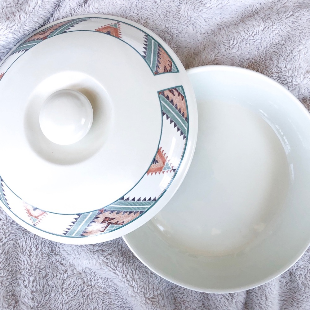 Vintage Mikasa Santa Fe 2 Qt. Covered Casserole